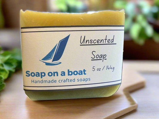 Unscented Soap - Soaponaboat