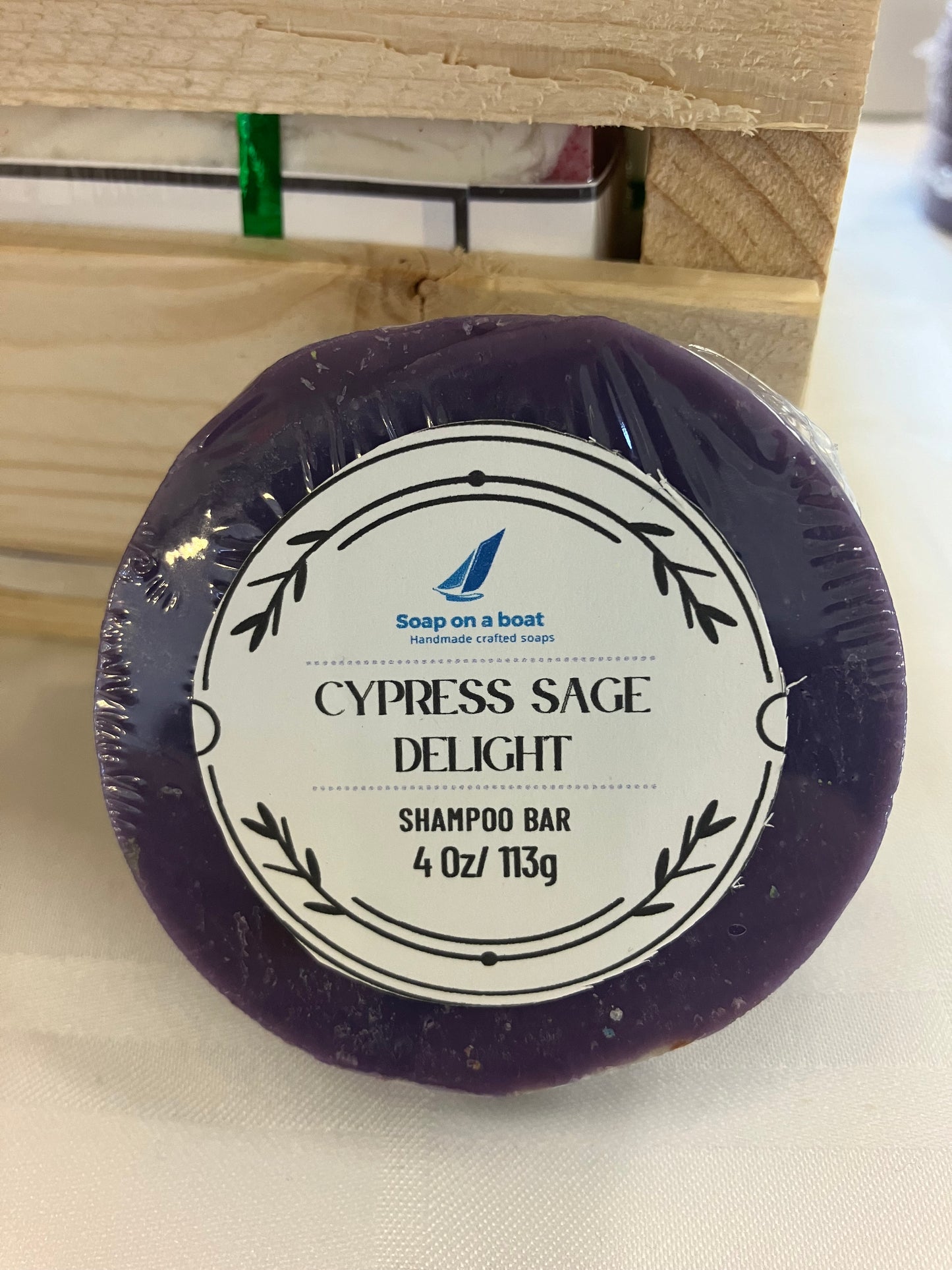 Cypress Sage Delight- Shampoo Bar